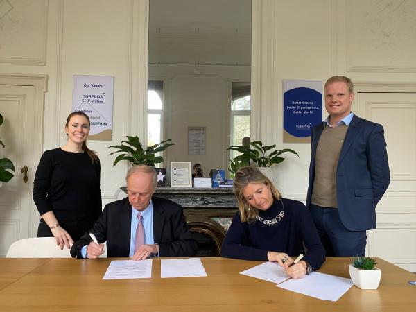 GUBERNA and ICC Belgium sign partnership agreement